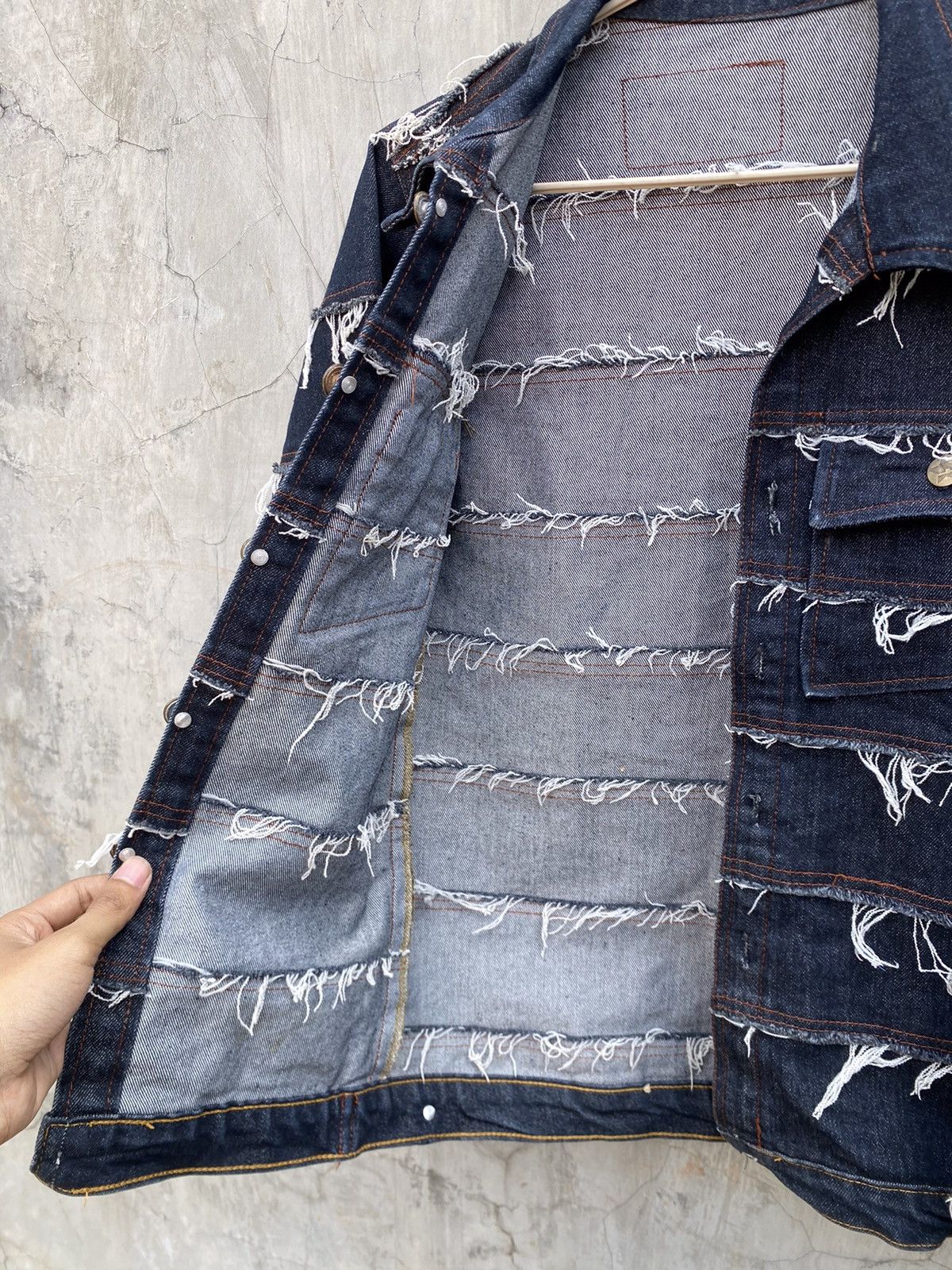 Japanese Brand Handmade Hagi Denim Size S / US 4 / IT 40 - 10 Thumbnail