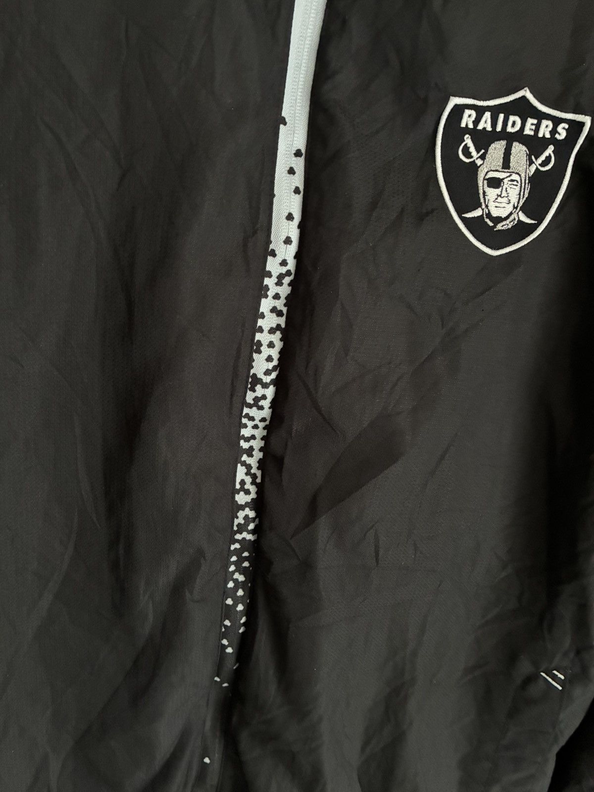 Reebok Reebok NFL Oakland Raiders jacket sweatshirt y2k 00s baggy Size US M / EU 48-50 / 2 - 6 Thumbnail