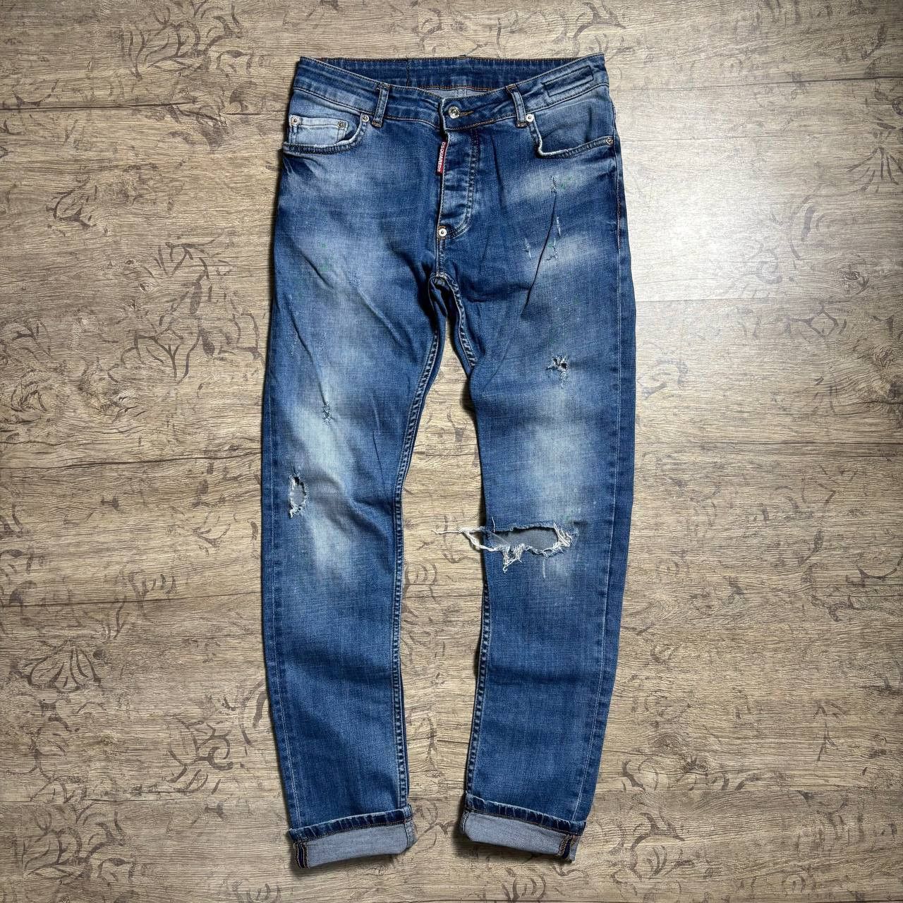 Vintage Dsquared2 Italian Authentic Denim Jeans sz 30 Size US 30 / EU 46 - 1 Thumbnail