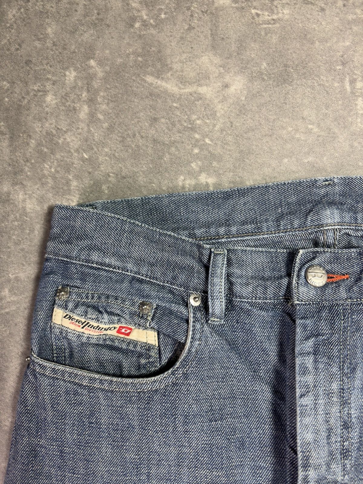 Diesel Diesel Recut Long Straight Denim Jeans 32 33 Indigo Rare Size US 32 / EU 48 - 7 Thumbnail