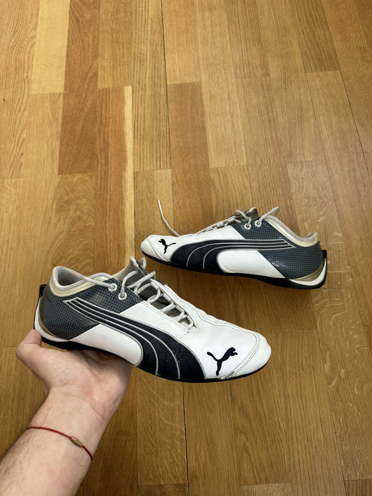 Vintage Puma Sneaker Japan Style Y2K Fit White