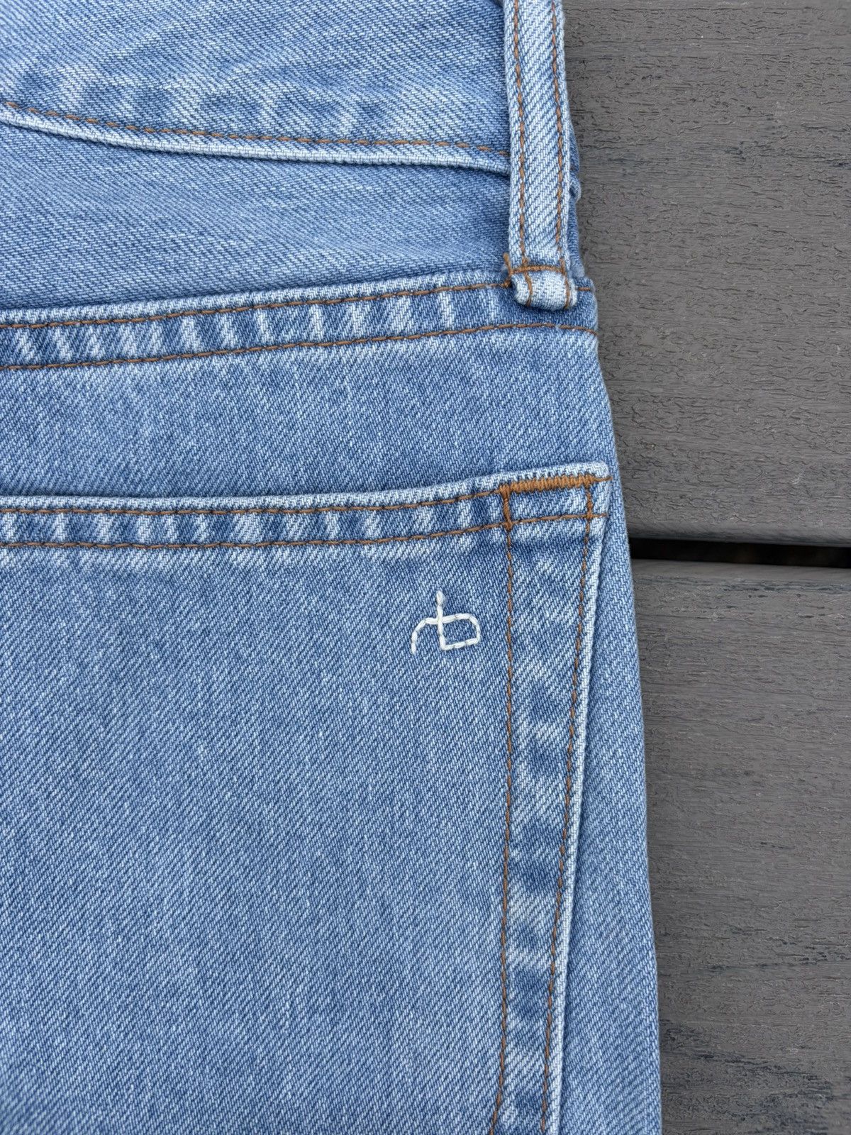 Rag & Bone Rag & Bone slim blue denim jeans Size US 30 / EU 46 - 7 Thumbnail