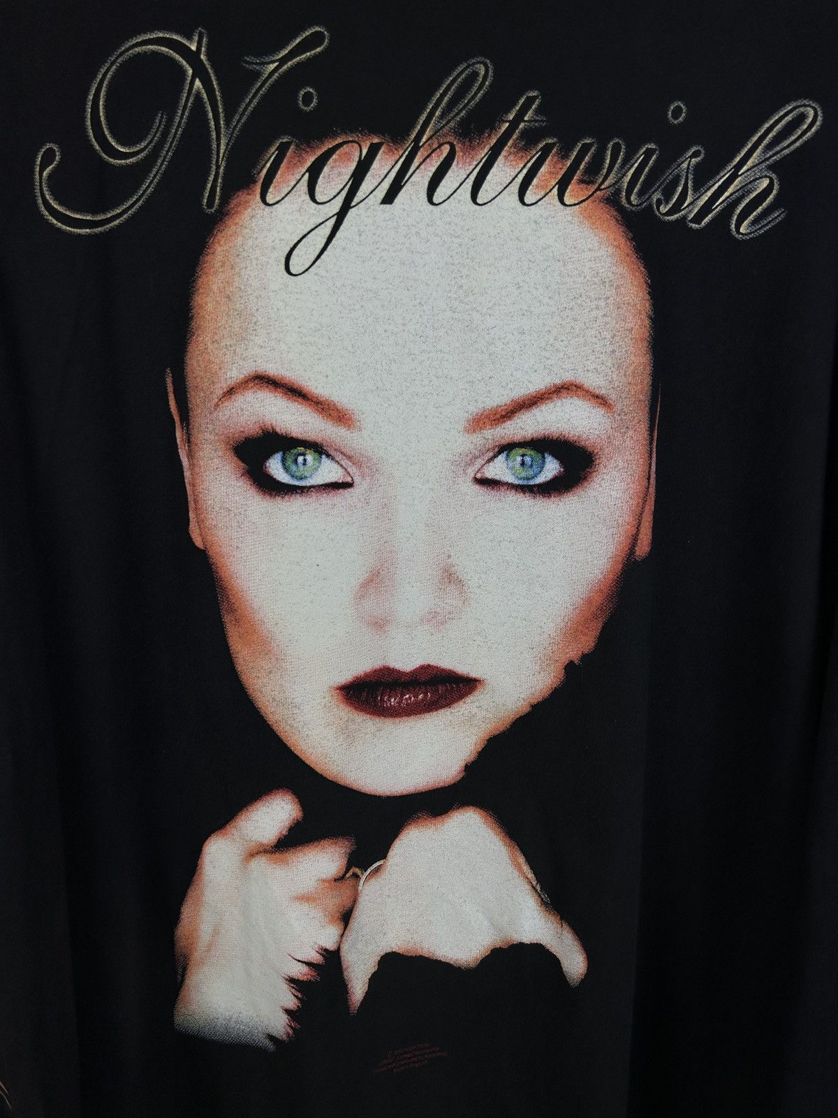 Band Tees 00s Vintage Nightwish Angels Fall First 2003 Long Sleeve Size US XL / EU 56 / 4 - 2 Thumbnail