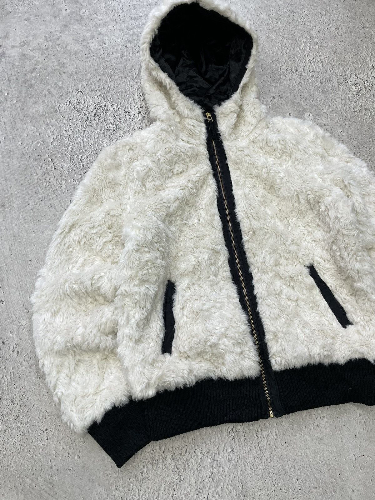 Hysteric Glamour × If Six Was Nine 2000s Avant Garde If Six Was Nine Style Jacket fur Hood 90s Size US M / EU 48-50 / 2 - 2 Thumbnail