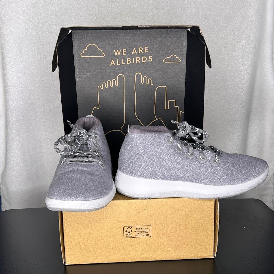 Allbirds Wool Runner-Up Mizzle Sneakers Weather-Resistant Lightweight Size US 8 / IT 38 - 13 Thumbnail