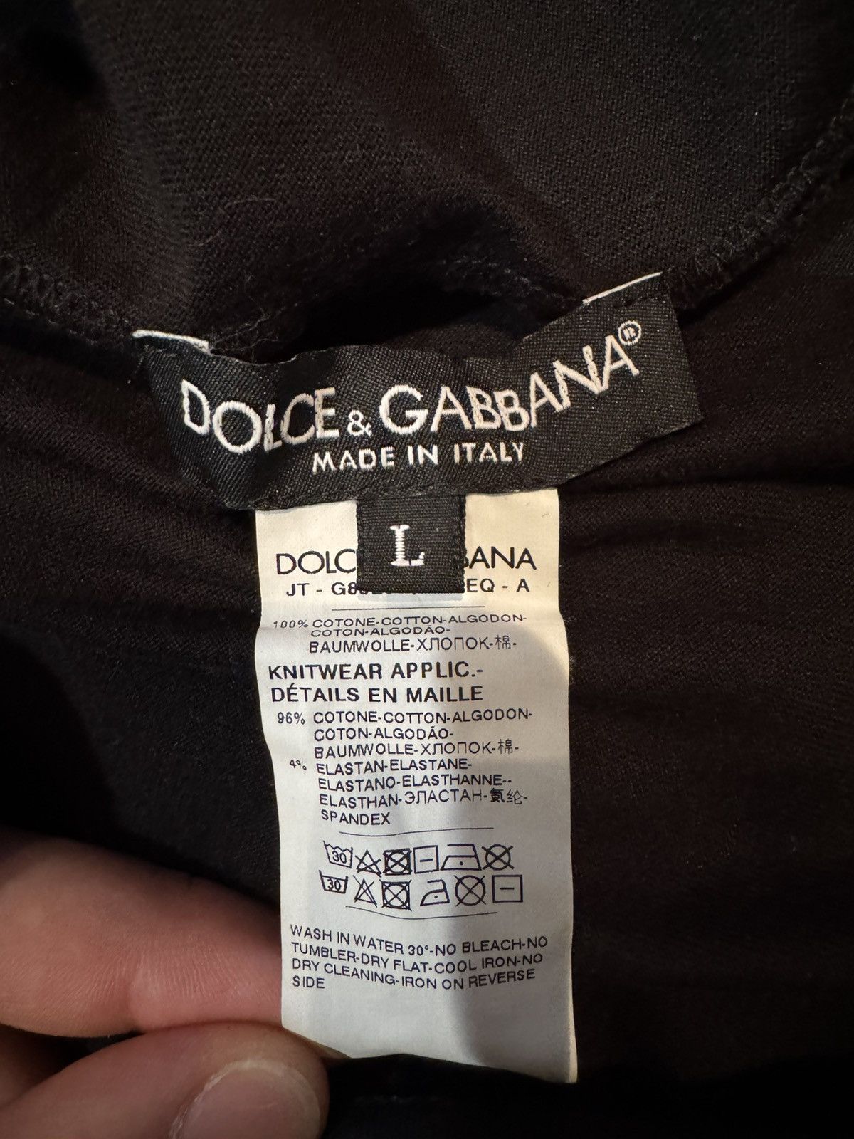 Dolce & Gabbana Dolce & Gabbana Size US L / EU 52-54 / 3 - 6 Thumbnail