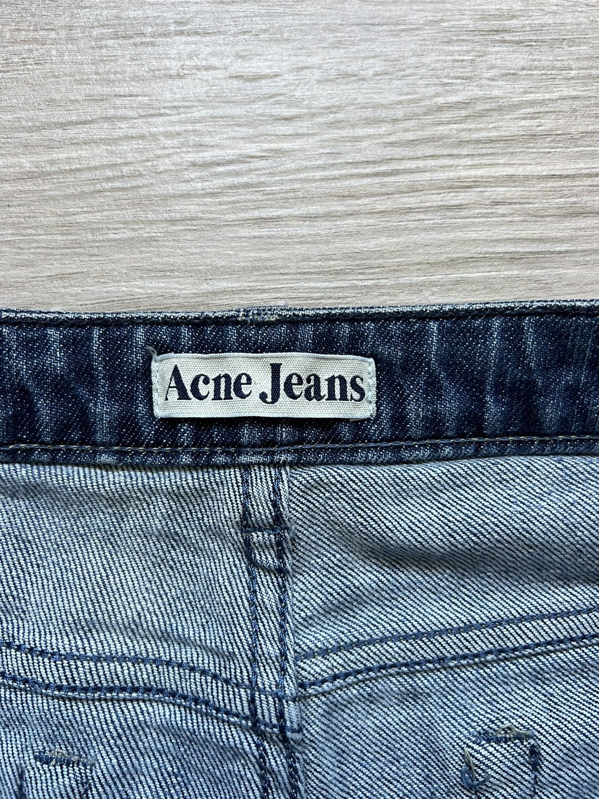 Acne Studios Acne Studio Distressed Denim Blue Pants Size US 29 - 8 Thumbnail