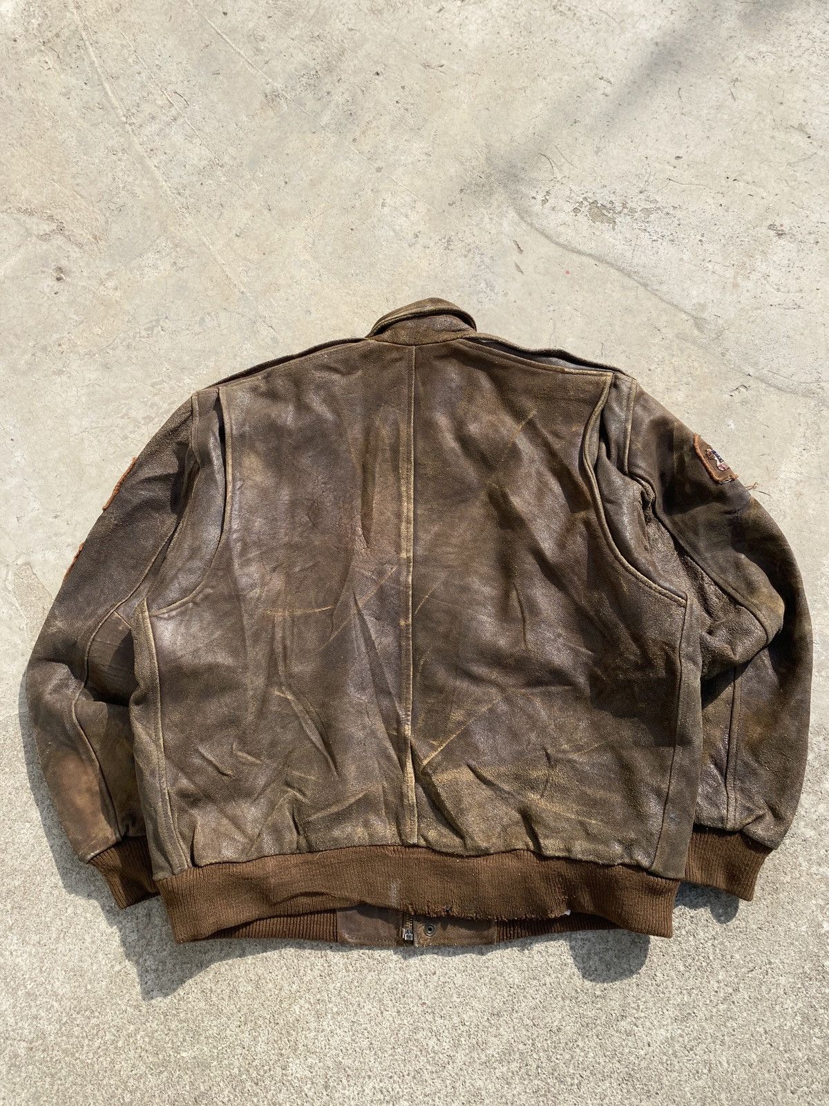 Avirex Bencat Type Leather Jacket Size US M / EU 48-50 / 2 - 13 Thumbnail