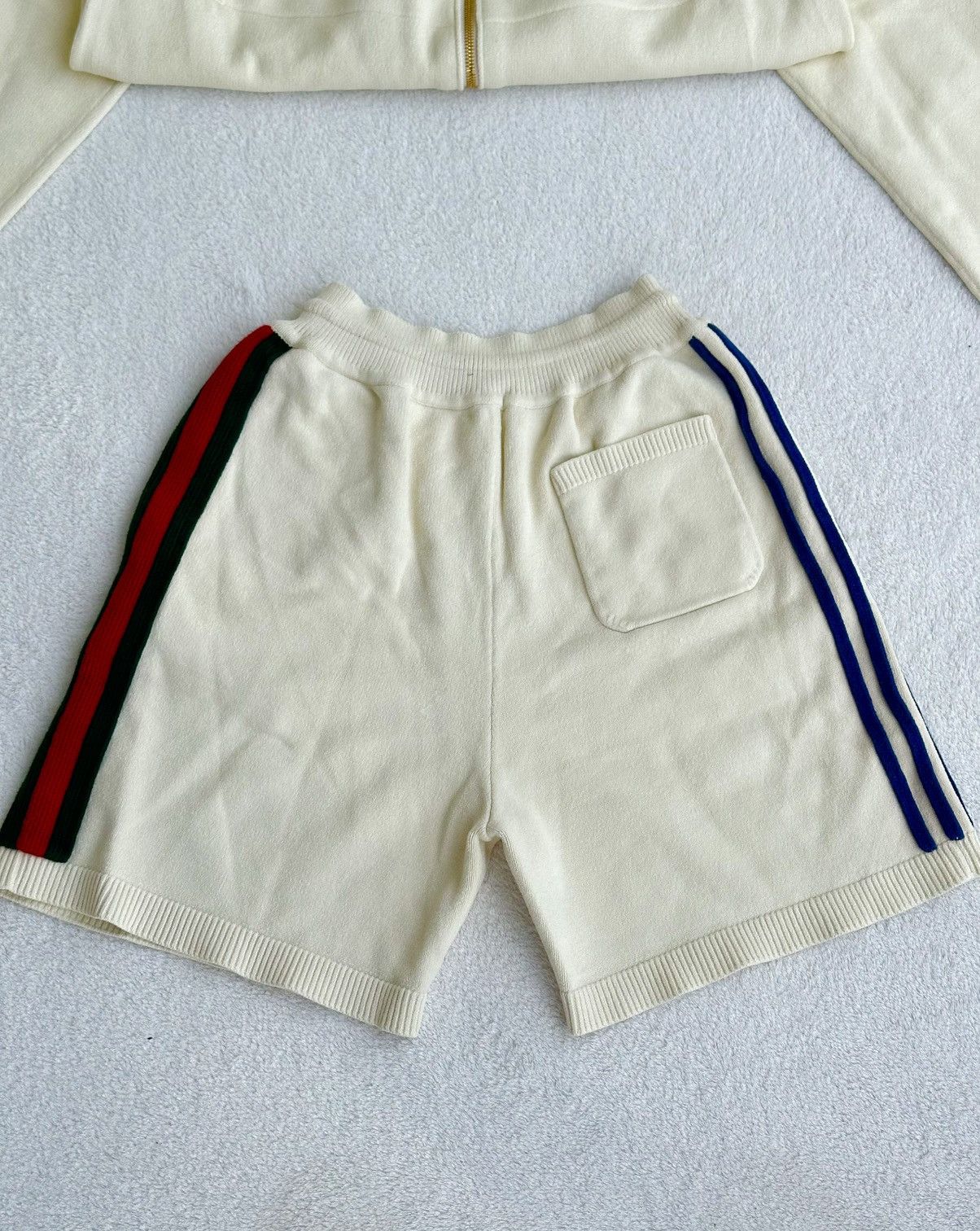 Adidas × Gucci Adidas x Gucci Knit Tracksuit Set - Ivory (Size S), BNWT Size US S / EU 44-46 / 1 - 16 Thumbnail