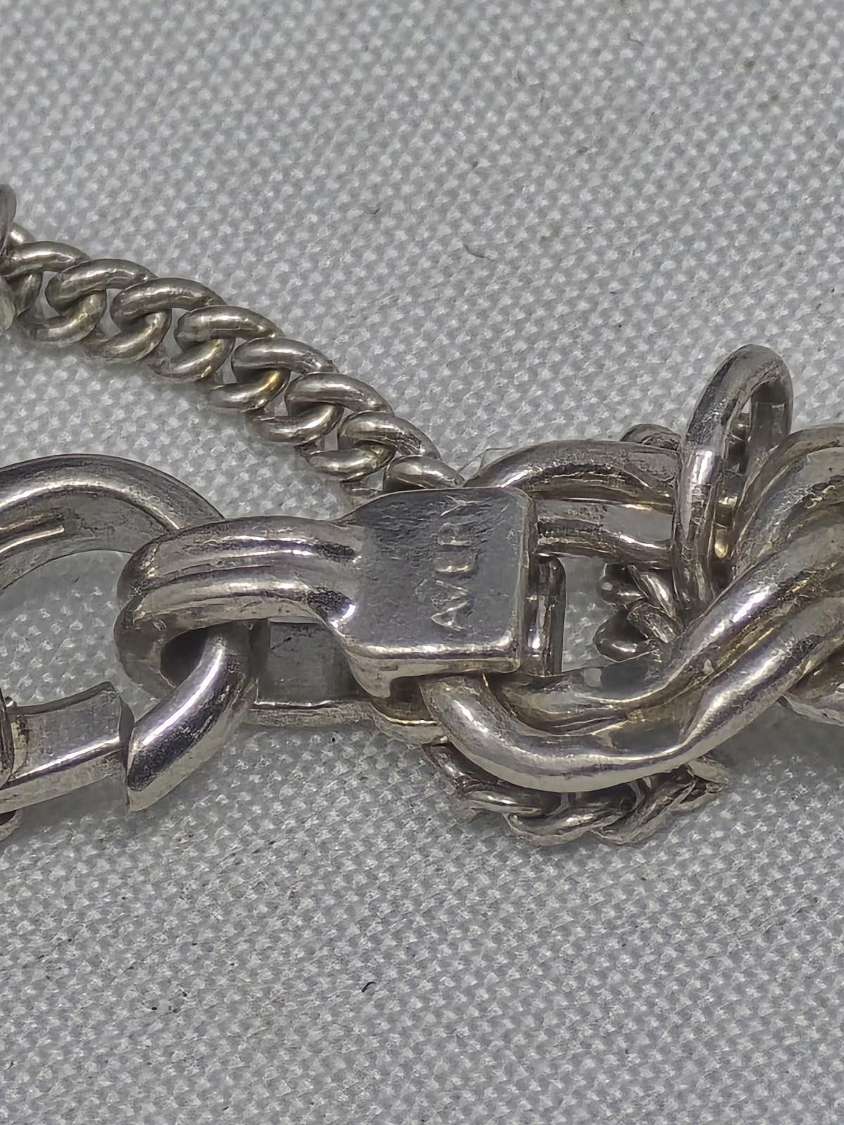 Other Vtg James Avery 925 Jewish Charm Bracelet Rare Retired Charm Size ONE SIZE - 9 Thumbnail