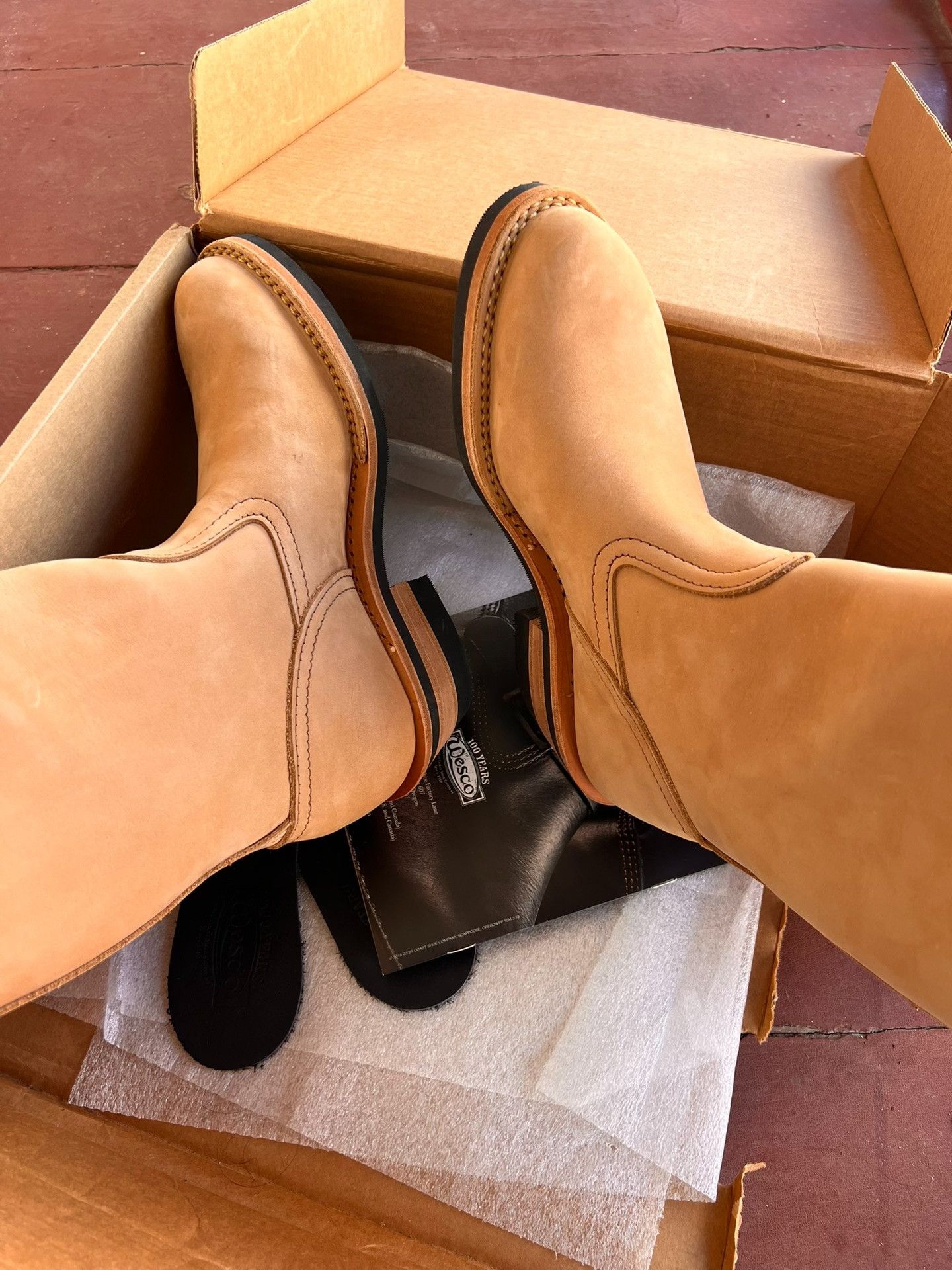 WESCO Wesco Men's Work Boot Size US 5.5 / EU 38 - 1 Thumbnail