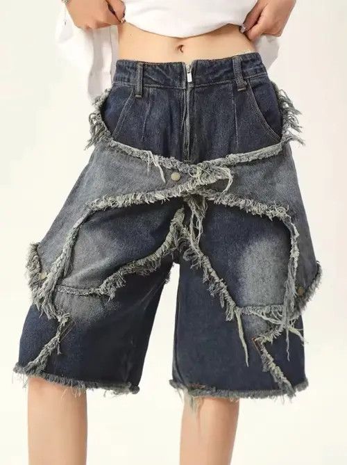 VIBE Five-pointed Star Short Pant Size US 29 - 3 Thumbnail