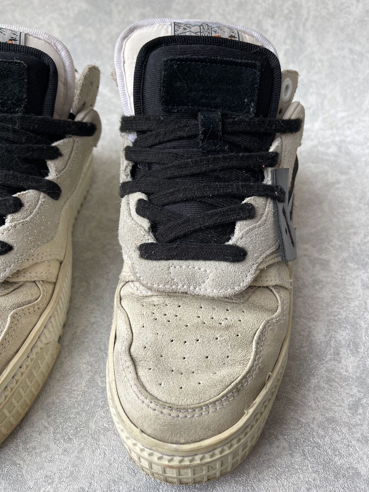 Off-White Off-White OFF Court Low 3.0 Sneakers Size 37 US 7 Size US 7 / IT 37 - 4 Thumbnail