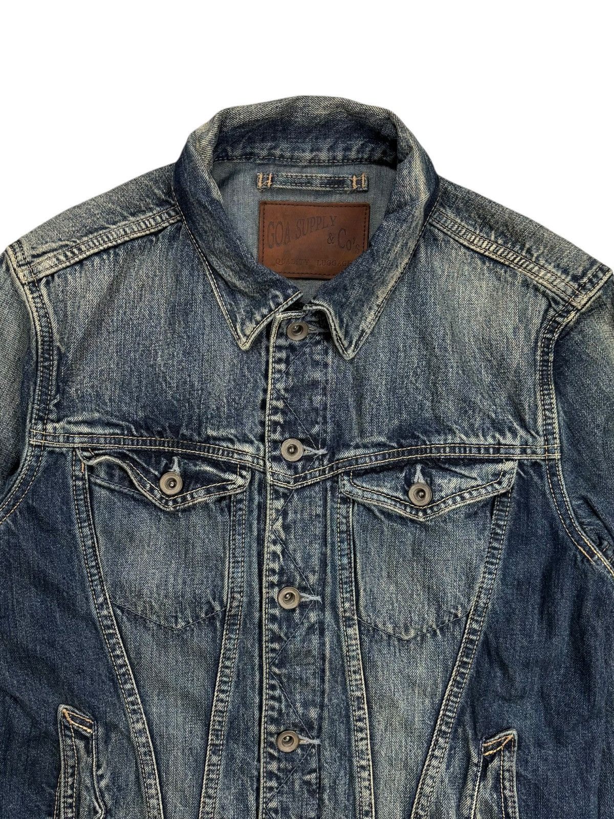 GOA 2000s GOA - Mud Wash Denim Jacket Size US M / EU 48-50 / 2 - 5 Thumbnail