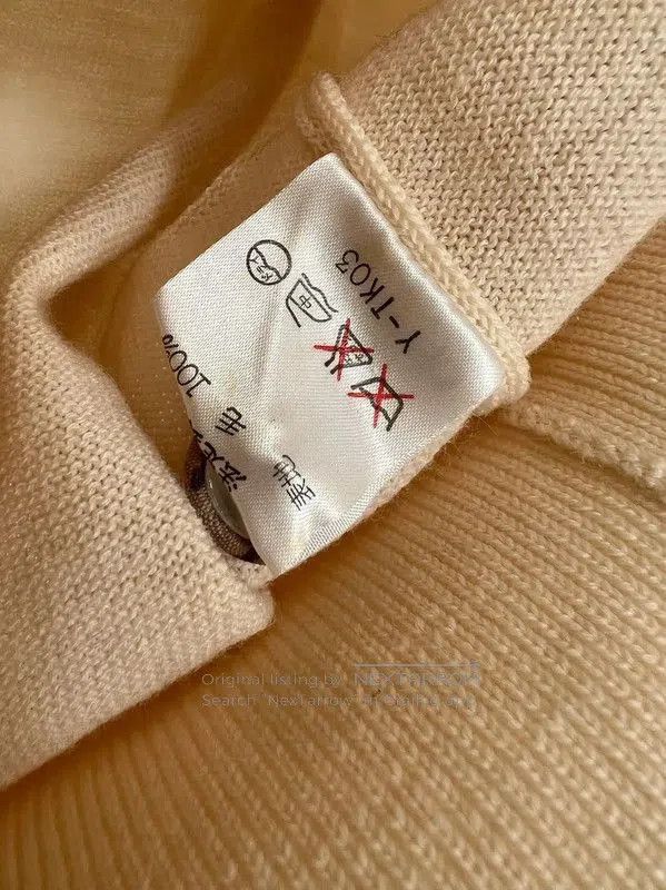 Dior Dior Cream Cardigan for Women . Size M / US 6-8 / IT 42-44 - 6 Thumbnail