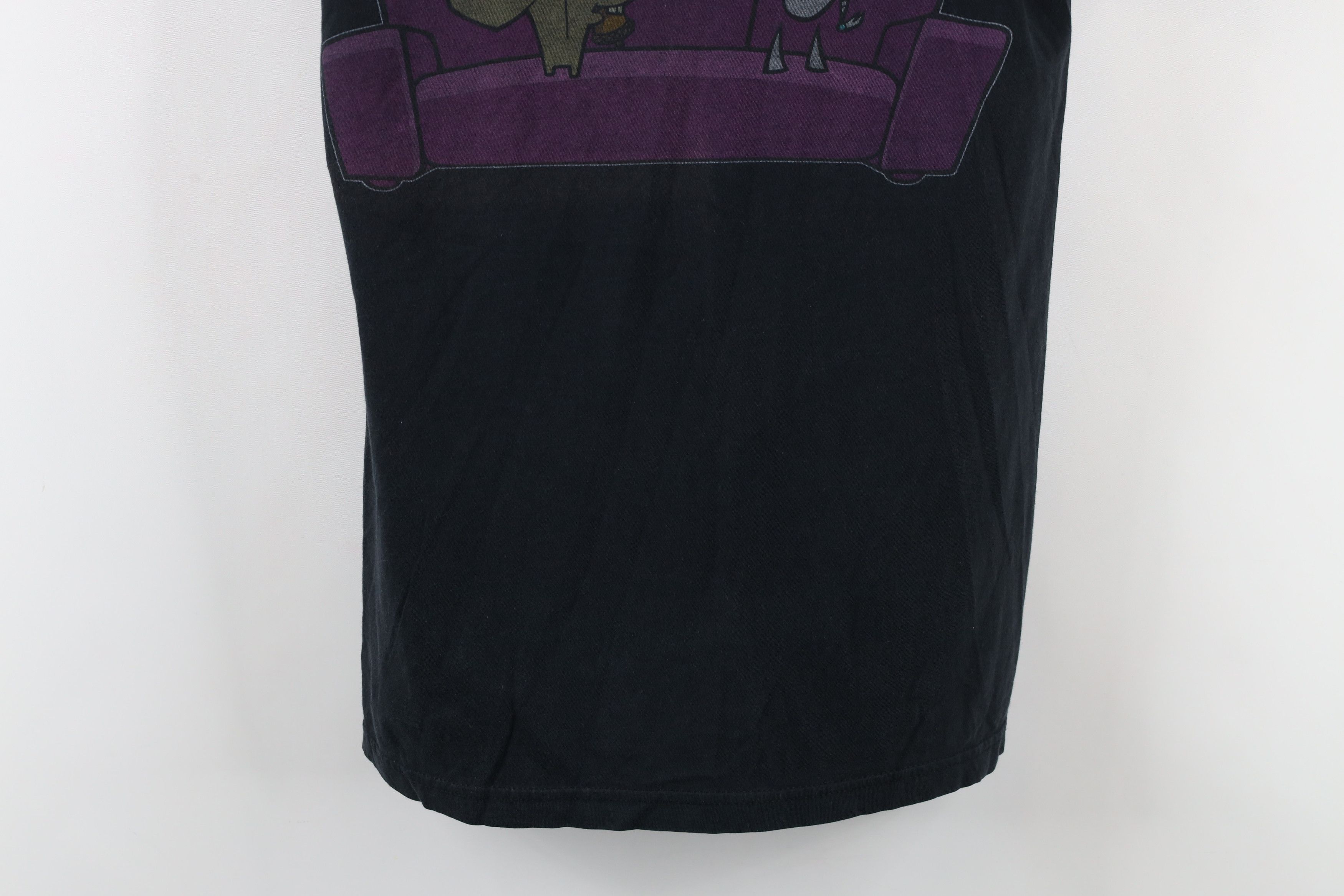 Vintage Vintage Y2K Invader Zim Cartoon Squirrel T-Shirt Black Size S / US 4 / IT 40 - 3 Thumbnail