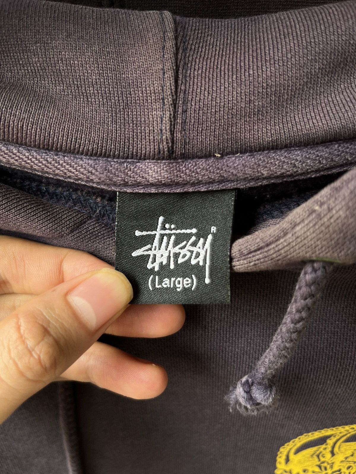 Stussy Vintage 00s stussy hoodie crown Size US L / EU 52-54 / 3 - 6 Thumbnail