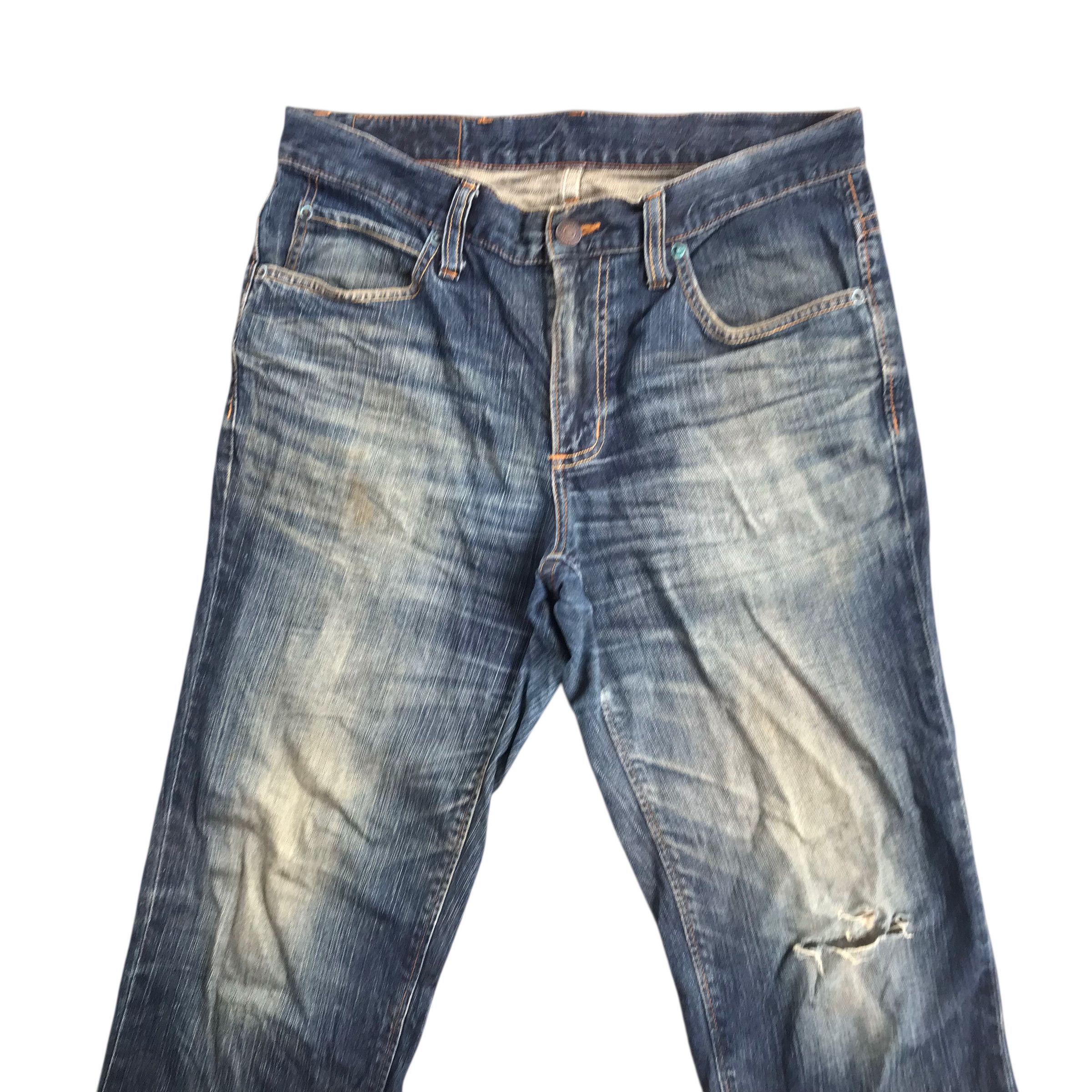 Hysteric Glamour Vintage 90s Edwin Gold Rush Distressed denim-Size 36 Size US 36 / EU 52 - 9 Thumbnail