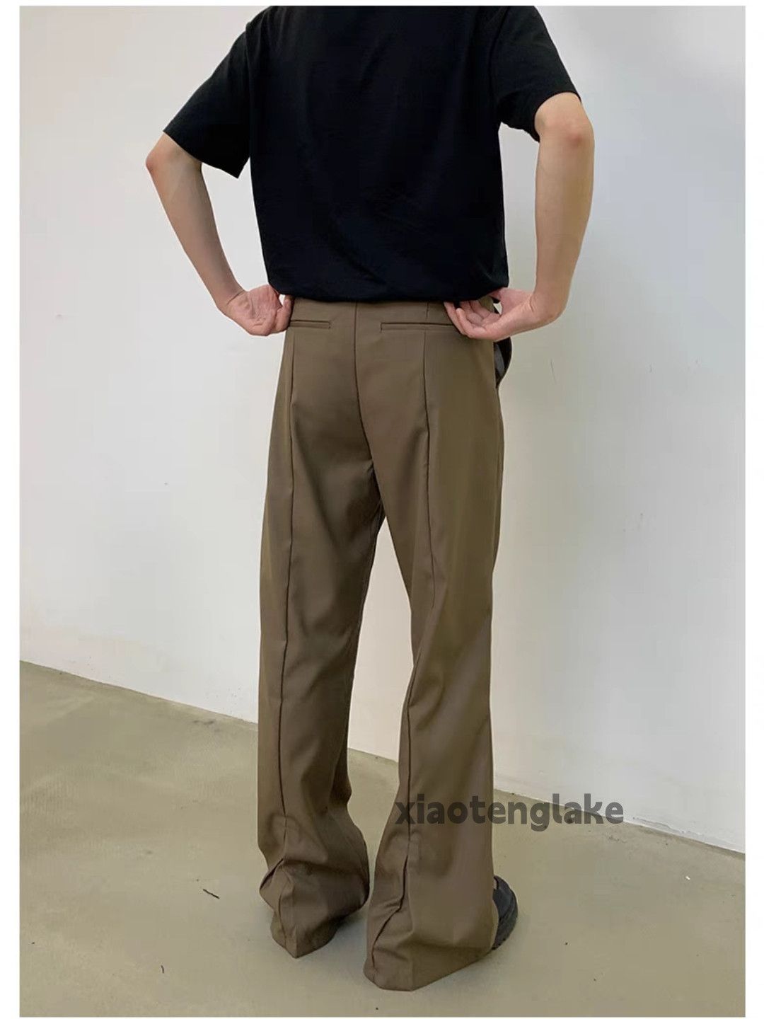 Designer × Japanese Brand × Vintage utility retro dance yuppie cleanfit bootcut flared pants Size US 30 / EU 46 - 4 Thumbnail