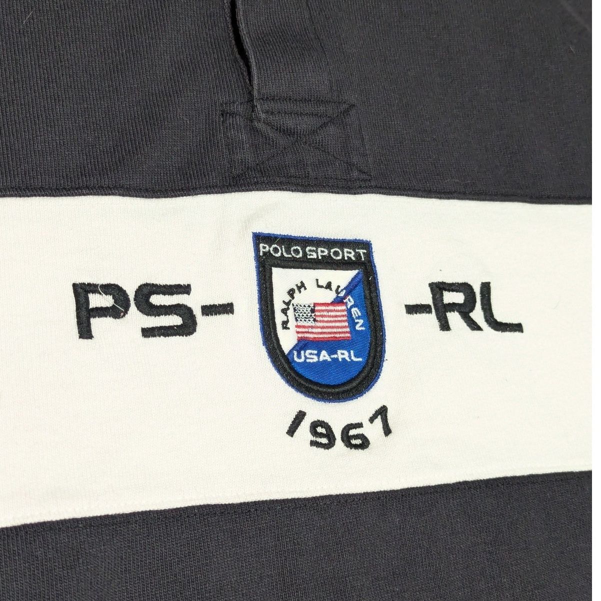 Polo Ralph Lauren × Ralph Lauren × Vintage Vintage 90s Polo Sport Ralph Lauren Rugby Shirt Mens XL Top Size US XL / EU 56 / 4 - 3 Thumbnail