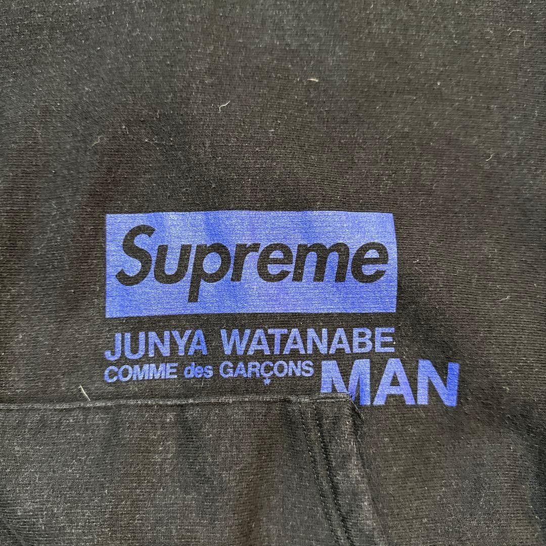 Junya Watanabe × Supreme Collab Logo Hoodie Size US L / EU 52-54 / 3 - 3 Thumbnail