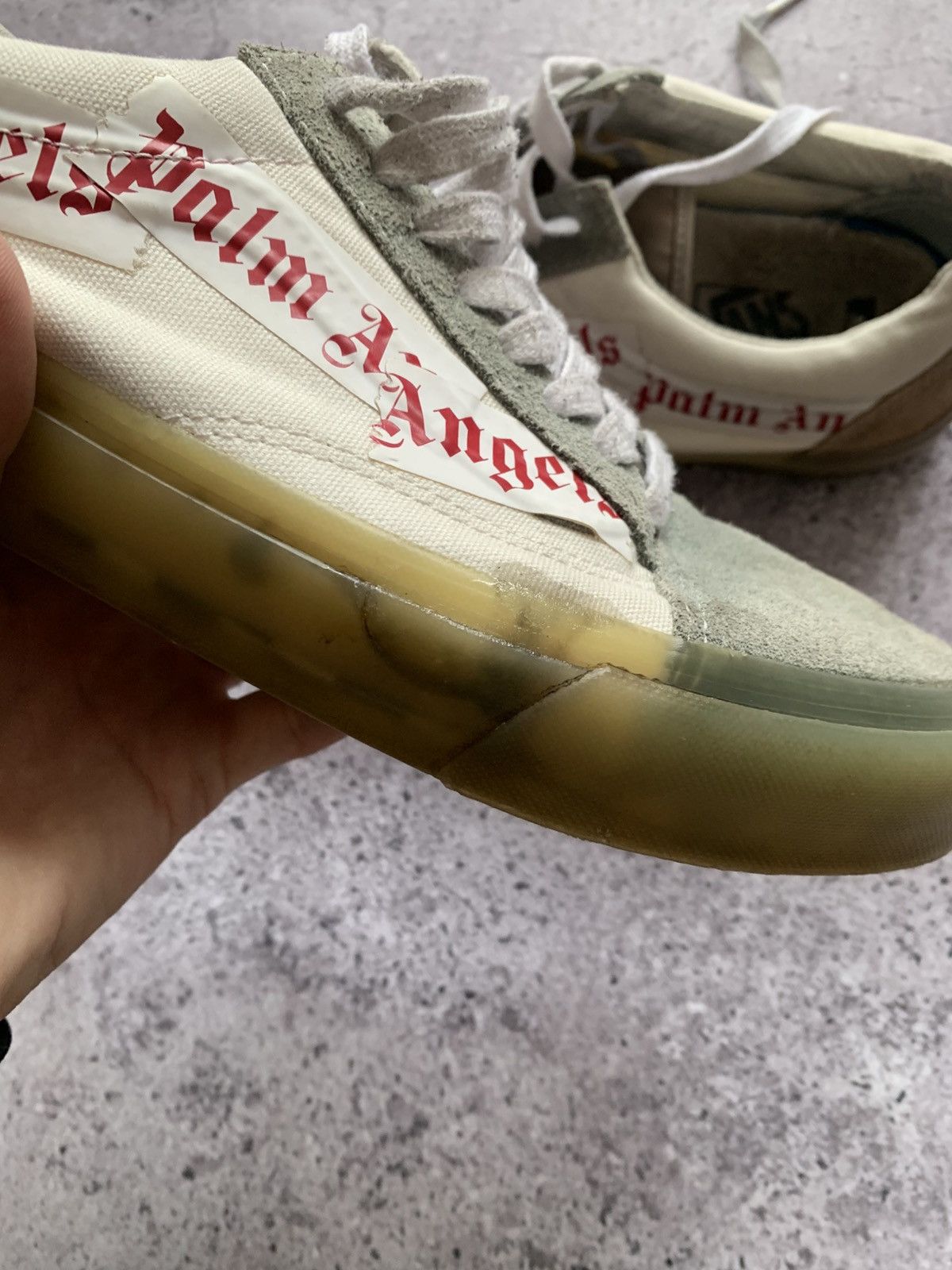 Palm Angels × Vans 🔥VANS X PLAM ANGELES LOW TOP SNEAKERS Size US 10 / EU 43 - 8 Thumbnail
