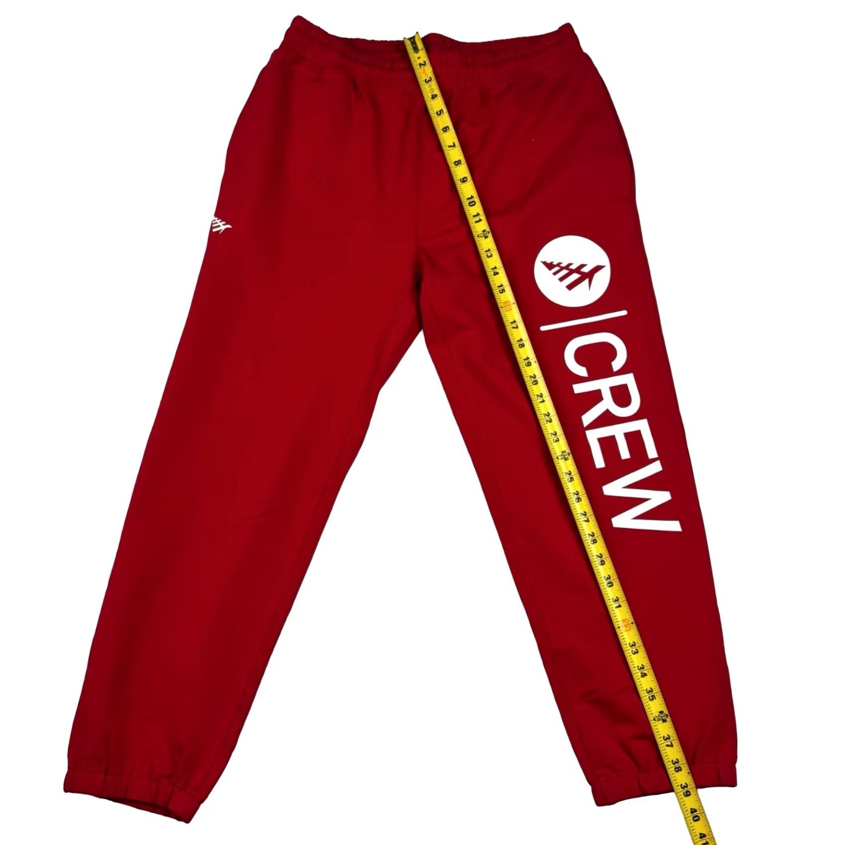 Vintage Paperplanes Men’s Jogger Sweatpants Red L Size US 33 - 7 Thumbnail