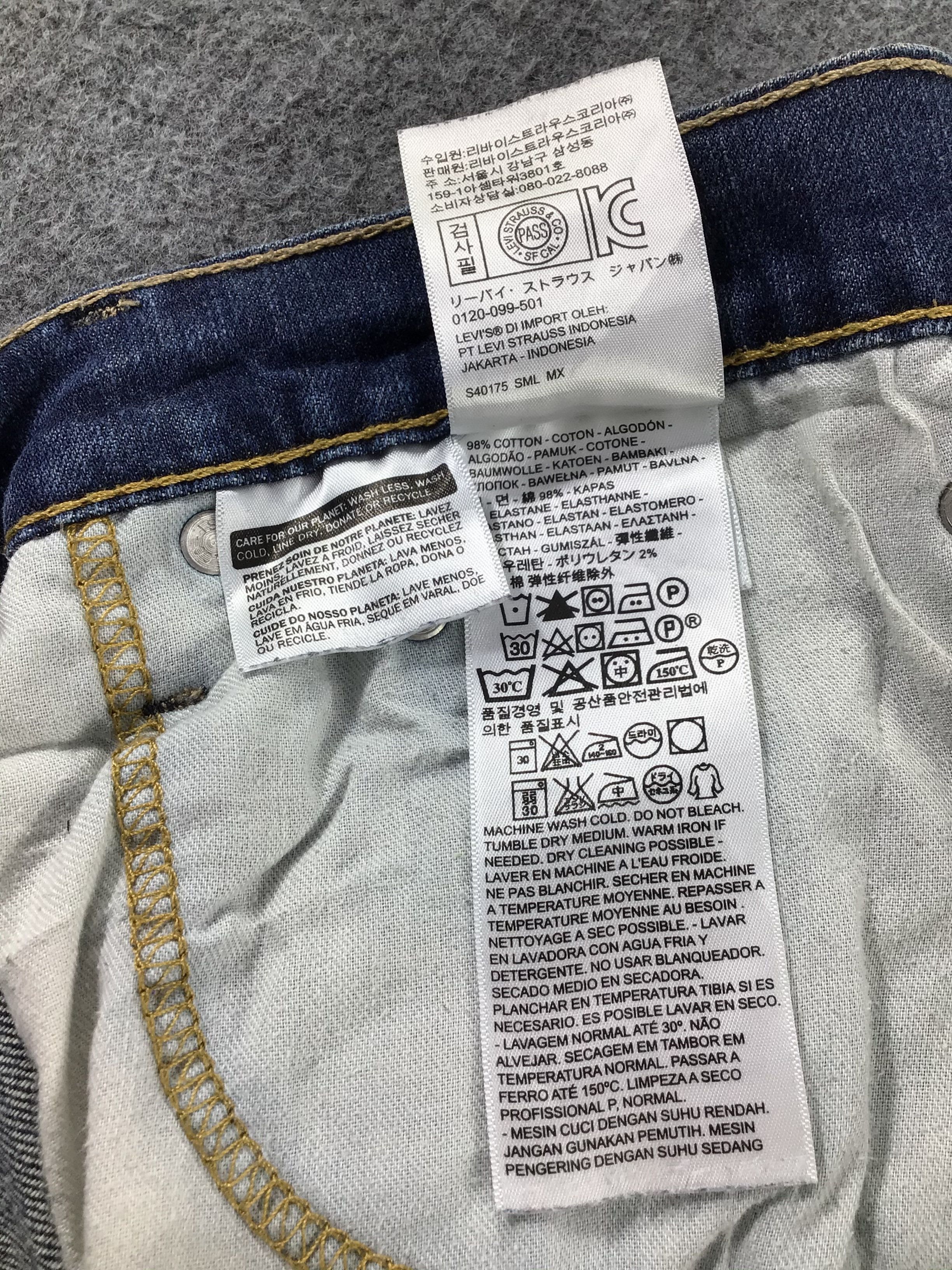 Levi's Vintage Levis 513 Jeans-JM548 Size US 38 / EU 54 - 10 Thumbnail