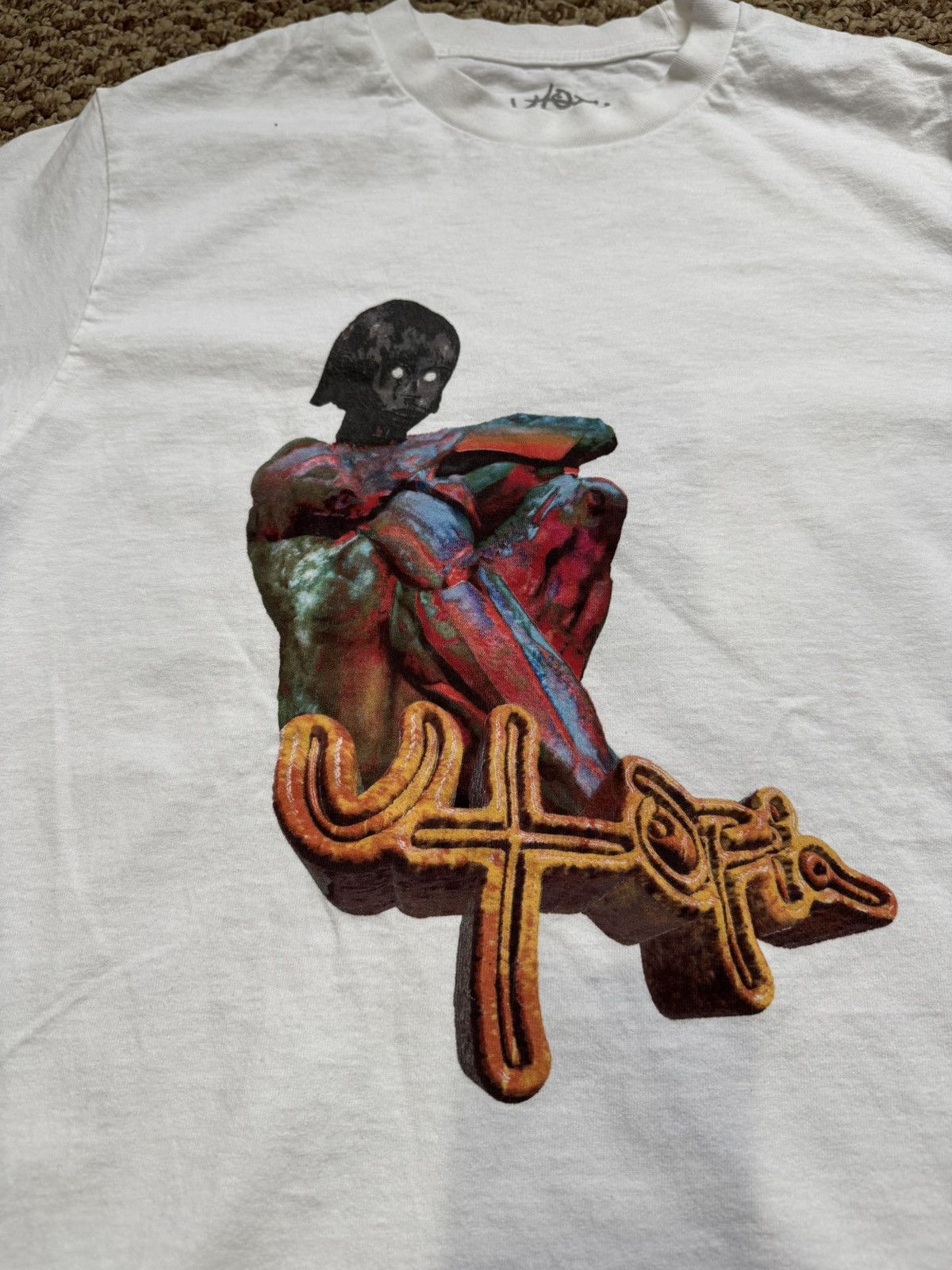 Travis Scott Travis Scott Utopia Merch T- Shirt Size US M / EU 48-50 / 2 - 1 Thumbnail