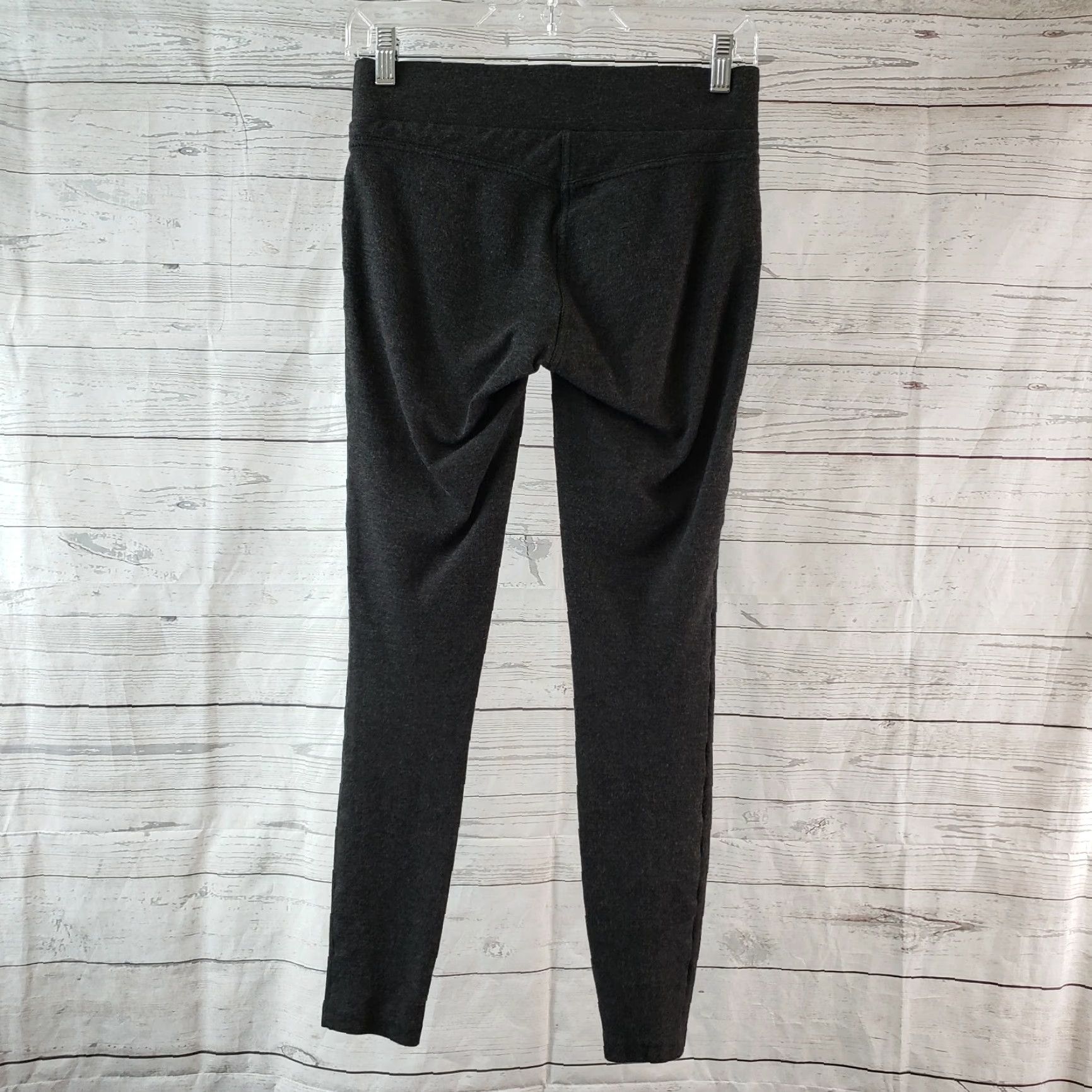 Loft LOFT Ann Taylor Womens Ponte Knit Leggings XS Gray Low Rise Regular Size XS Leggings Womens Grey Solid Knit Comfort Size 26" / US 2 / IT 38 - 3 Thumbnail
