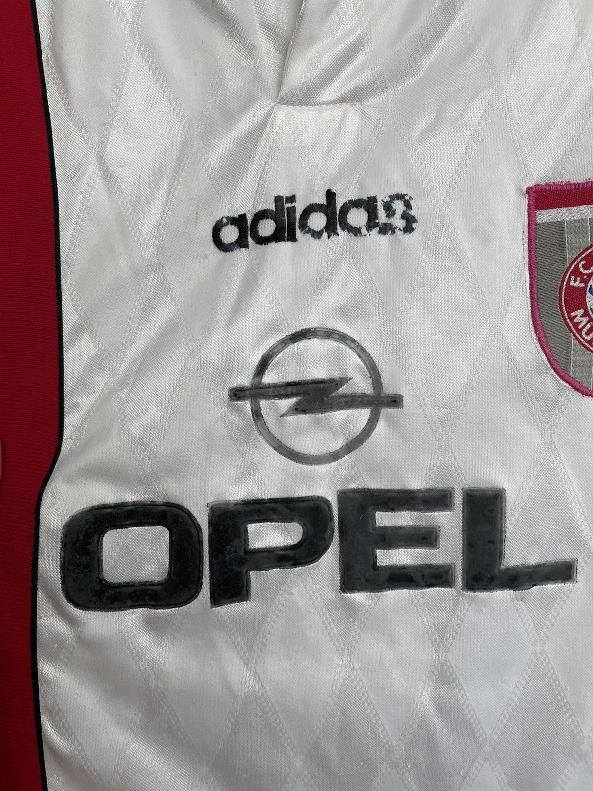 Adidas 1995/1996 Adidas Bayern Munich Vintage Soccer Jersey T-Shirt Size US S / EU 44-46 / 1 - 7 Thumbnail