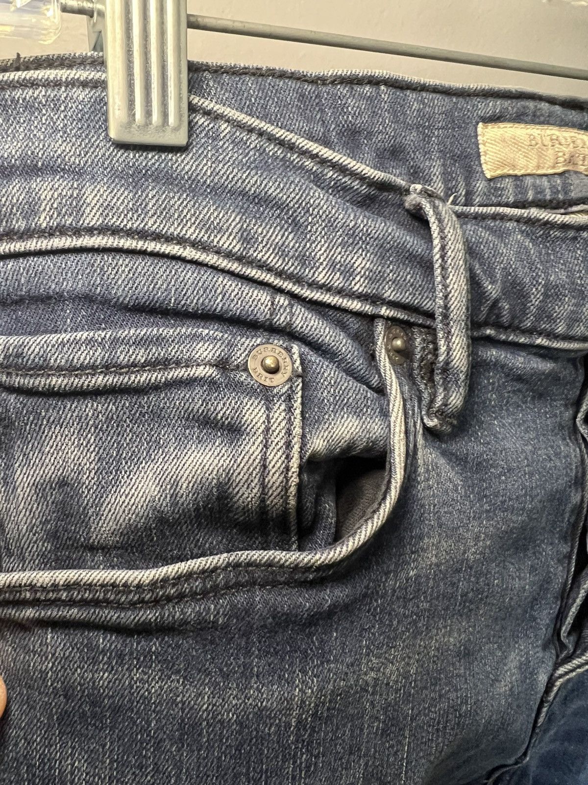 Burberry Vintage Burberry Brit slim blue jeans Size US 34 / EU 50 - 13 Thumbnail