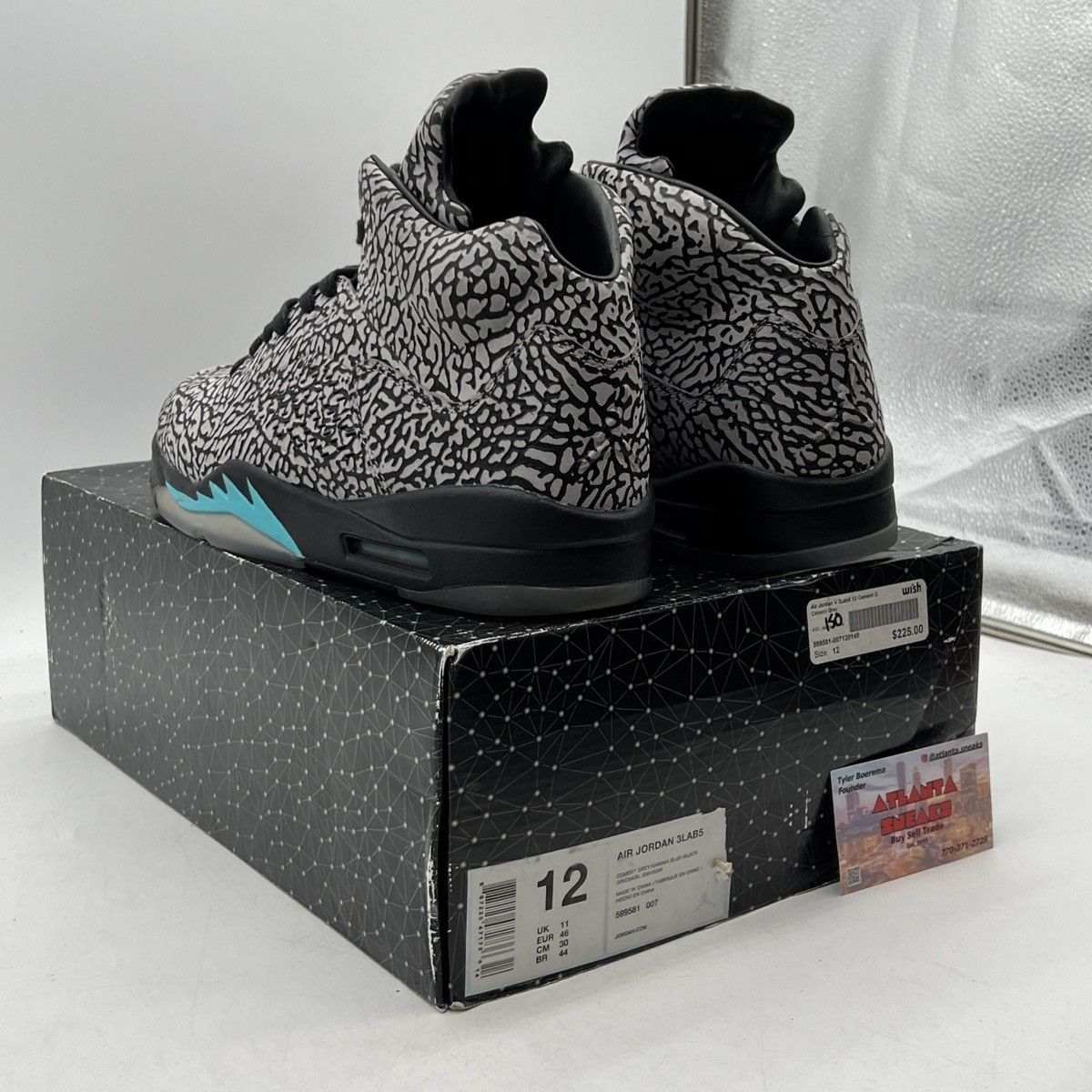 Jordan Brand Air Jordan 5 3Lab5 Size US 12 / EU 45 - 4 Thumbnail