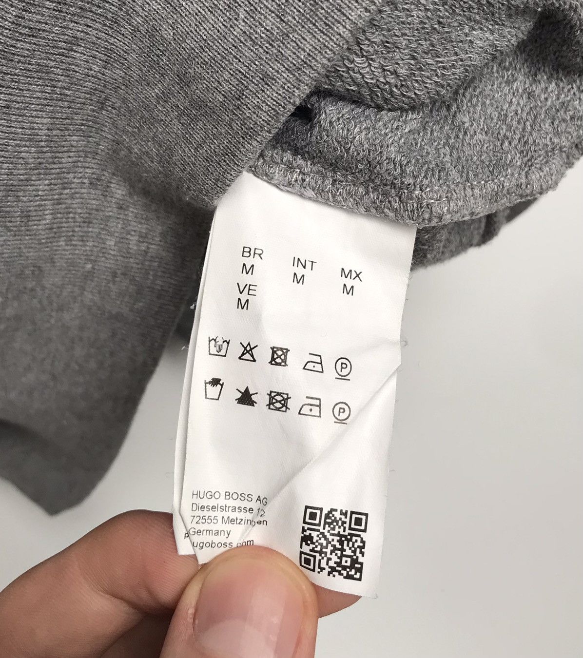 Hugo Boss Hugo Boss Sweatshirt Size M Gray Size US M / EU 48-50 / 2 - 4 Thumbnail