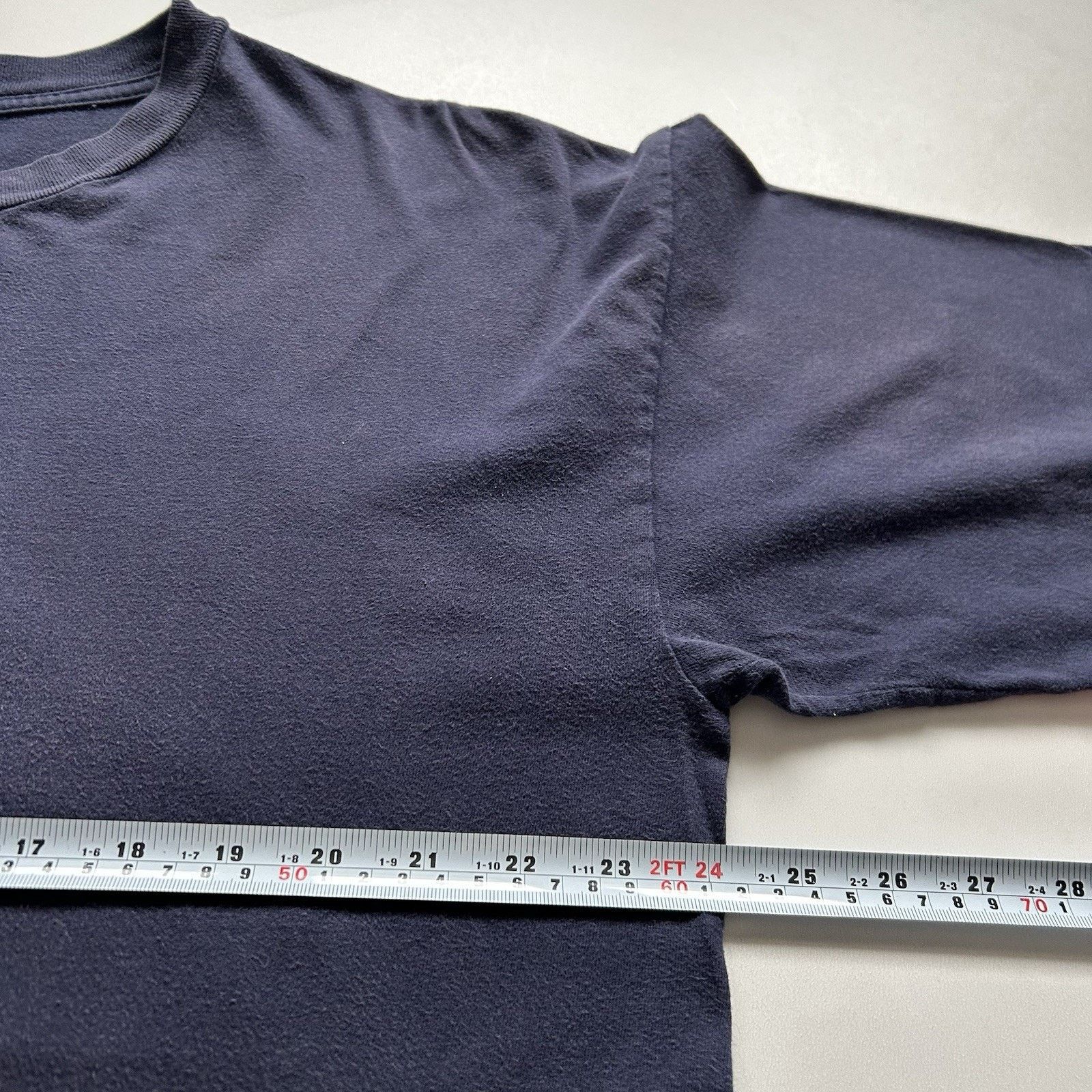Aeropostale × Vintage Vintage 90s Aeropostale T Shirt XL Logo Faded Navy Blue Rare Size US XL / EU 56 / 4 - 5 Thumbnail