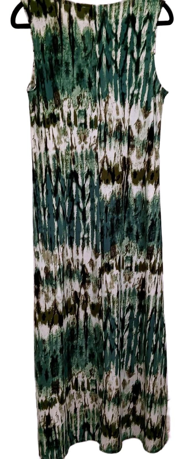 Designer Chelsea Taylor Printed Maxi Tank Dress Women's Medium Size M / US 6-8 / IT 42-44 - 3 Thumbnail