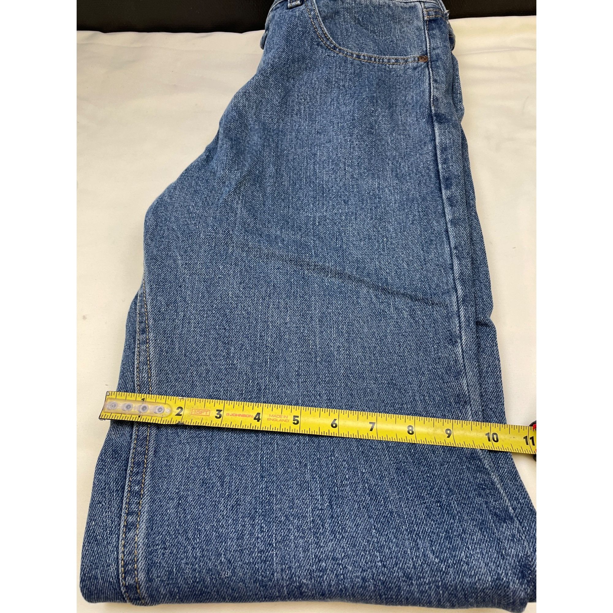 Lee Lee Men's Blue Jeans Relaxed Fit Straight Leg Size 30W X 36I Size US 30 / EU 46 - 5 Thumbnail
