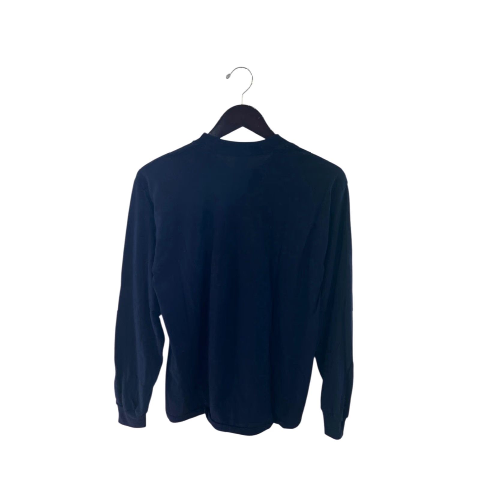 Russell Athletic VINTAGE Russell Athletic Long Sleeve Shirt Mens M 90s Navy Blue Cotton Blend Crew Neck NWOT USA Made Size US M / EU 48-50 / 2 - 6 Thumbnail