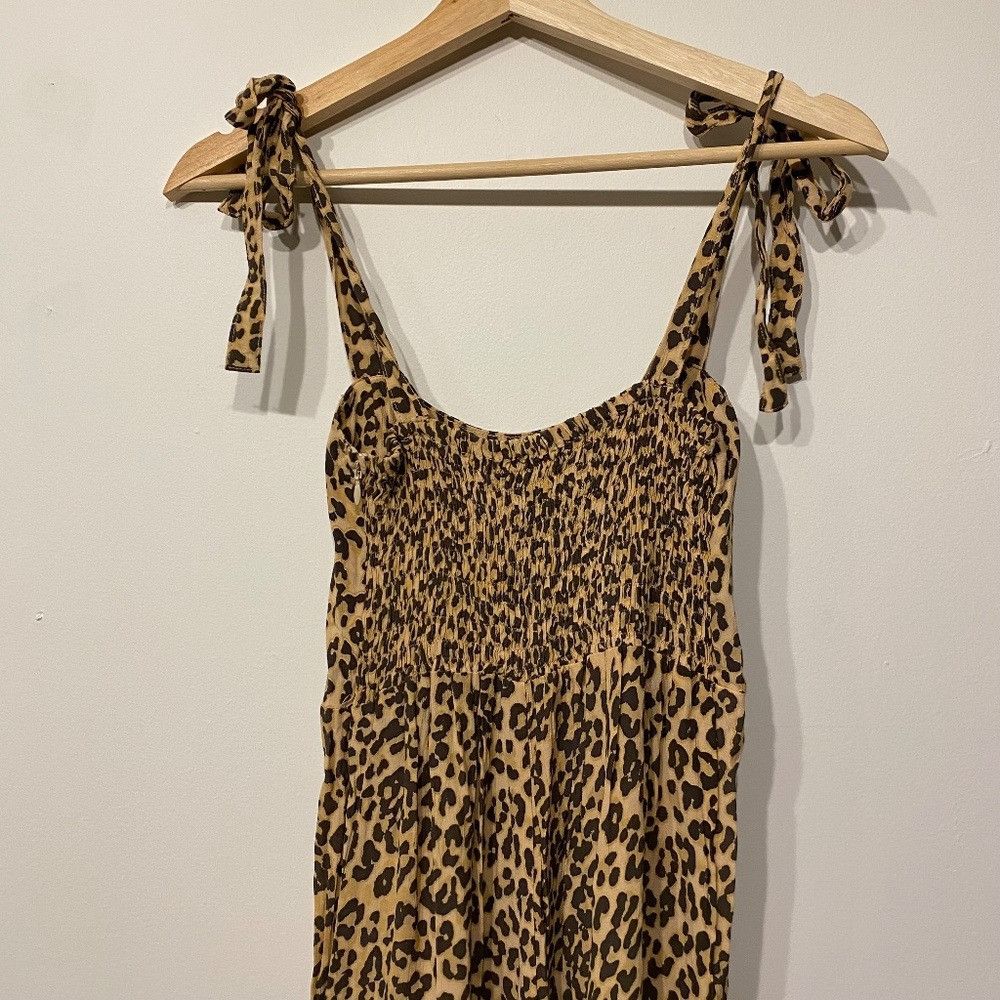 Other Faithfull the Brand Elsa Animal Print Wide Leg Sleeveless Ju Size 27" / US 4 / IT 40 - 2 Thumbnail