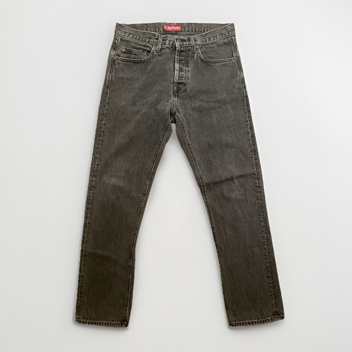 Supreme Slim Washed Denim Jeans Size 32 Size US 32 / EU 48 - 1 Thumbnail