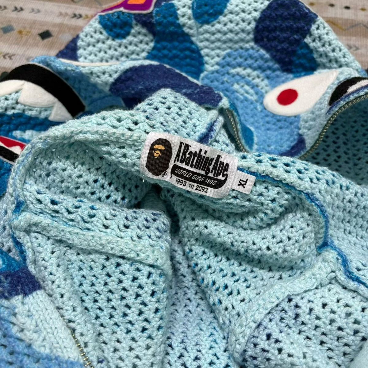 Bape CAMO SHARK FULL ZIP HOODIE Size US XL / EU 56 / 4 - 5 Thumbnail