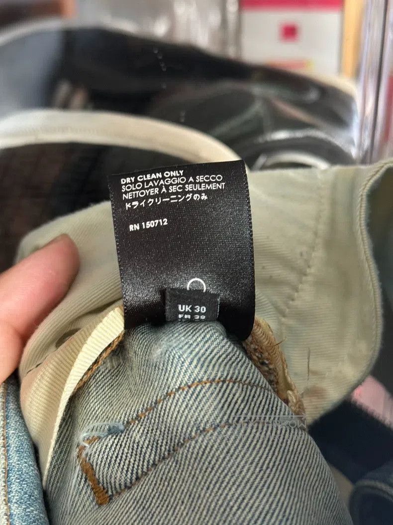Amiri Amiri Blue original dilapidated big destruction denim pant Size US 30 / EU 46 - 8 Thumbnail