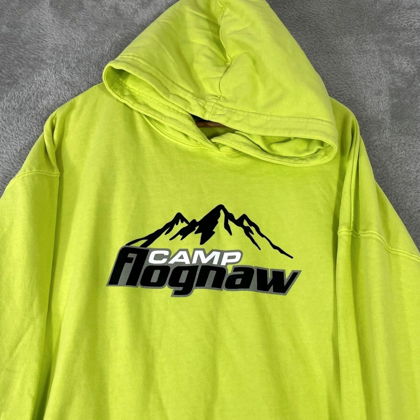Golf Wang Camp Flog Gnaw 2023 Lineup Hoodie Mens Large Neon Yellow Golf Wang Graphic Logo Size US L / EU 52-54 / 3 - 3 Thumbnail