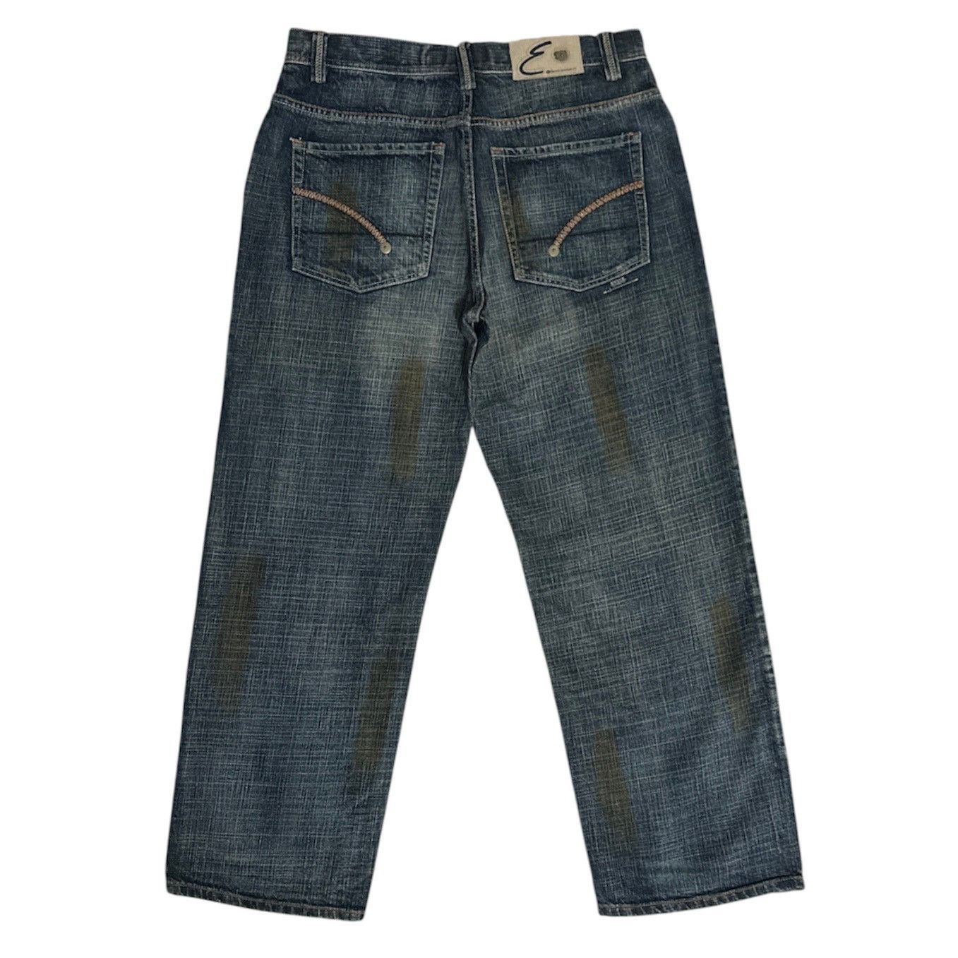 Enyce Vintage Enyce Mechanic Oil Stain Jeans Size US 34 / EU 50 - 2 Thumbnail