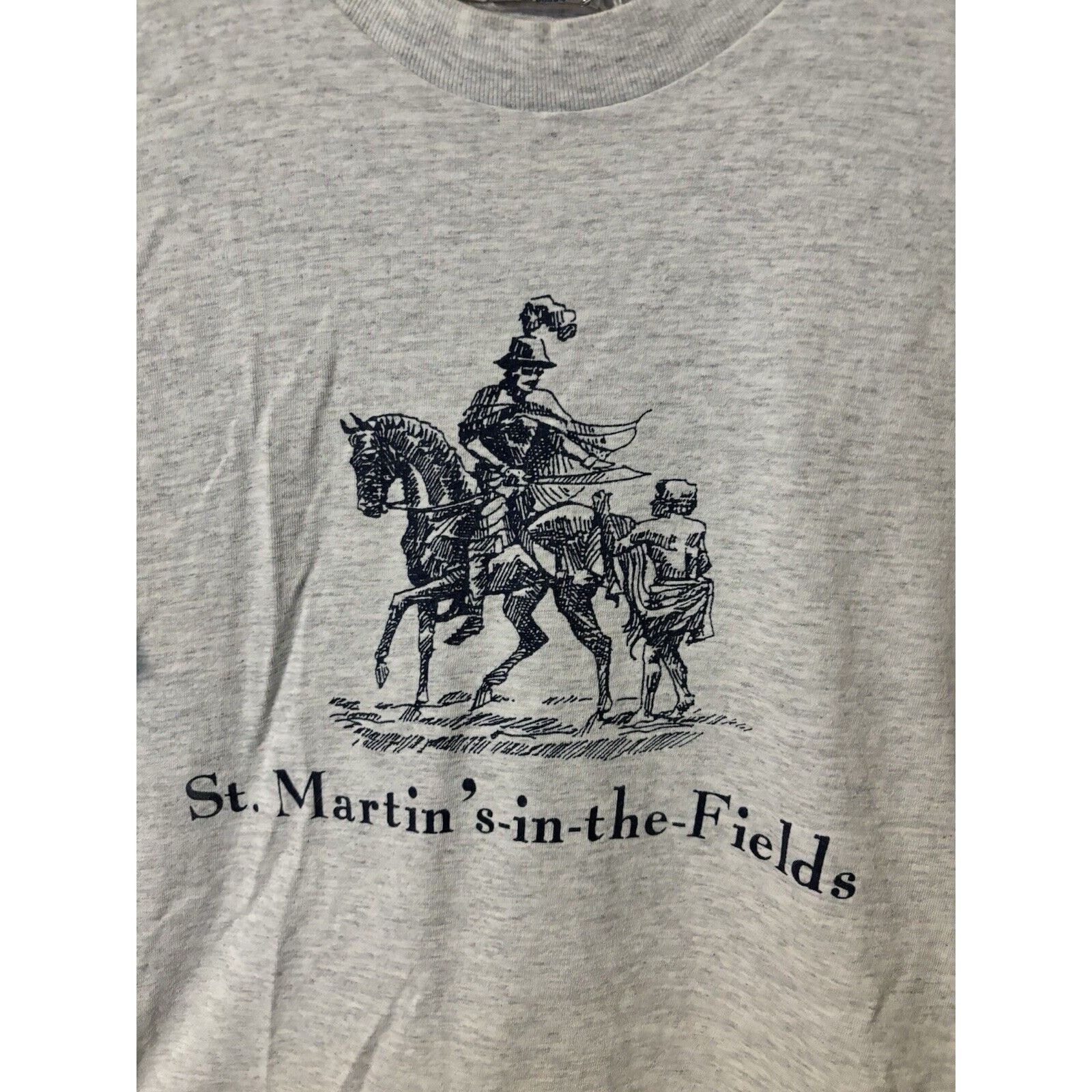 Other vintage single stitched grey martins colonial T-shirt M Size US M / EU 48-50 / 2 - 5 Thumbnail
