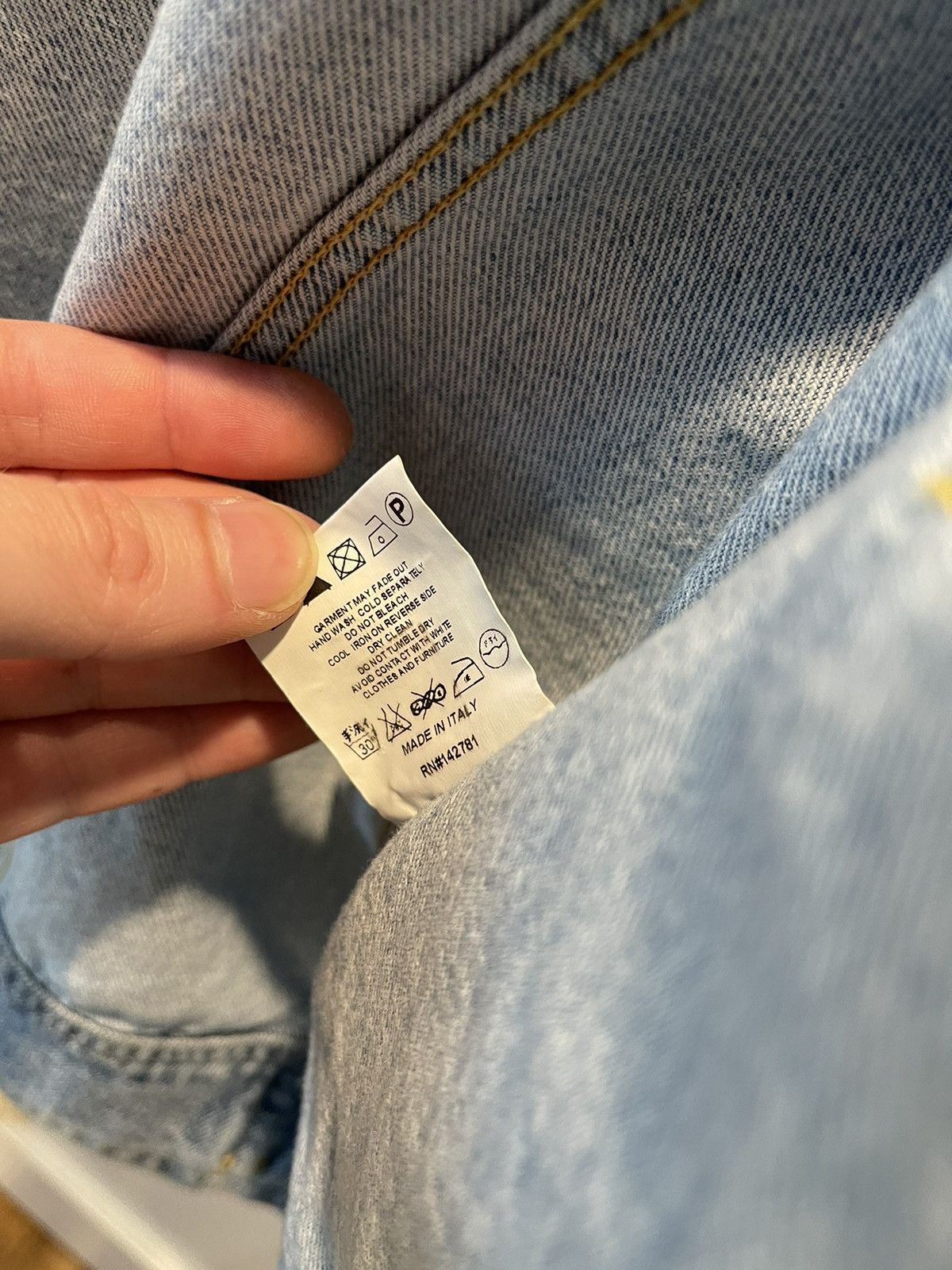 Aime Leon Dore Aime Leon Dore Washed Denim Trucker Jacket Size US L / EU 52-54 / 3 - 3 Thumbnail