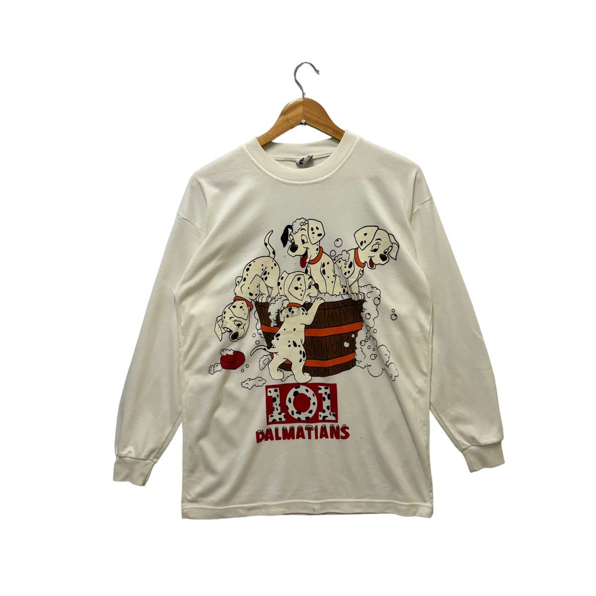 Disney × Vintage 101 Dalmatian Cartoon Vintage Design Big Logo Graphic Size US L / EU 52-54 / 3 - 1 Thumbnail