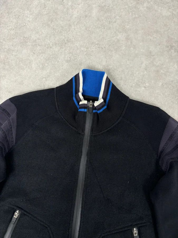 Marithe + Francois Girbaud SS1999 Marithé + François Girbaud Black Polartec Biker Zip-up Sweater Size US M / EU 48-50 / 2 - 4 Thumbnail