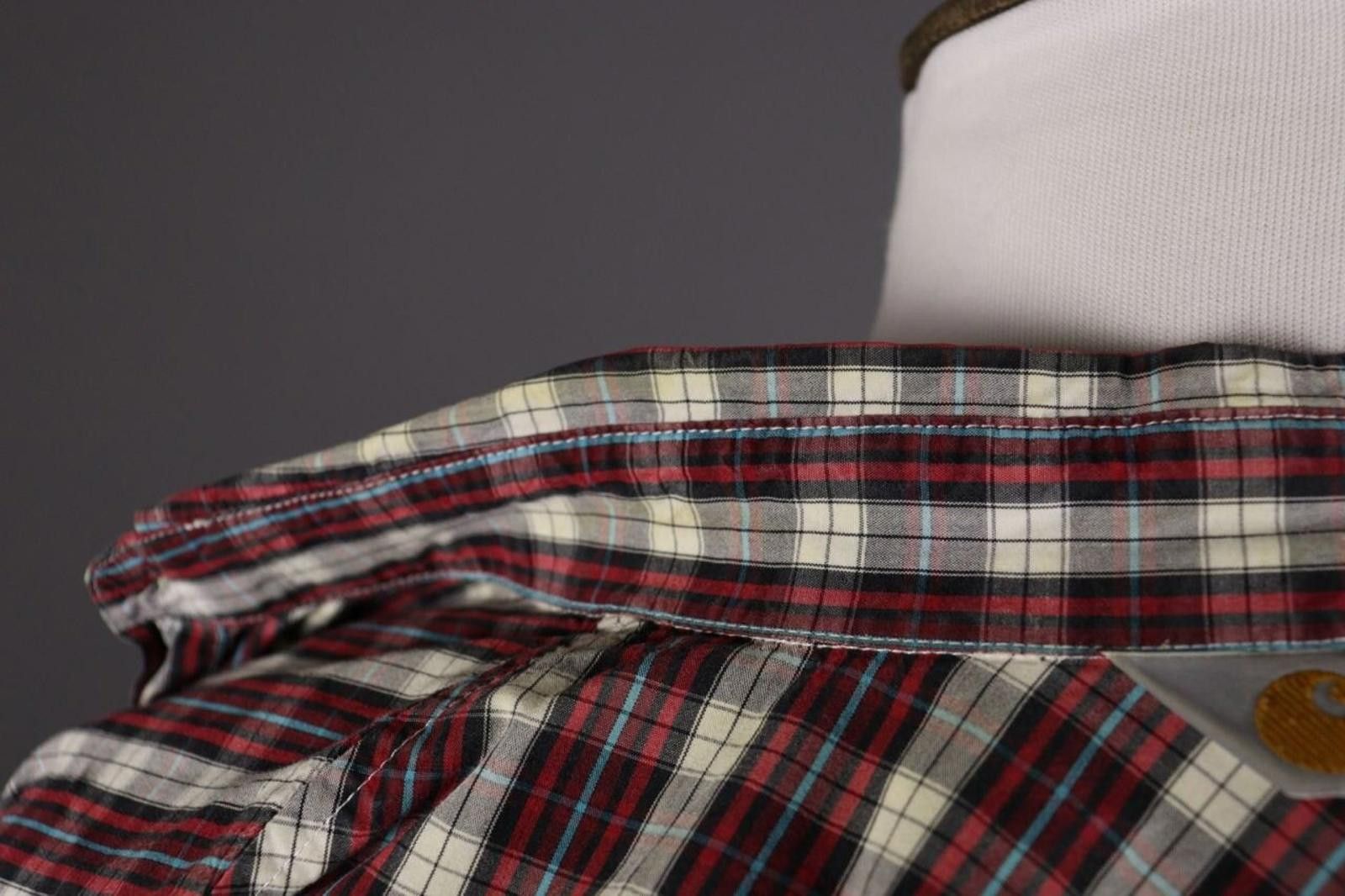 Carhartt Carhartt Multicolor Check Plaid Button Down Shirt Size XL Size US XL / EU 56 / 4 - 9 Thumbnail