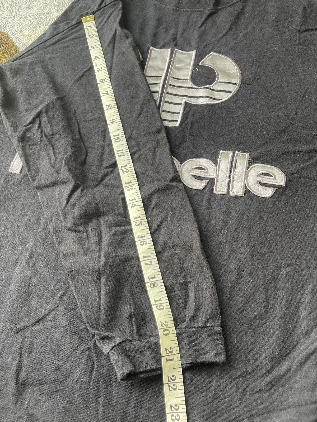 Pelle Pelle Pelle Pelle Embroidery Long Sleeve Tee Size US XL / EU 56 / 4 - 8 Thumbnail
